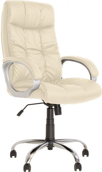 Крісло Nowy Styl Matrix Tilt CHR68 (CH) ECO-07 молочний 