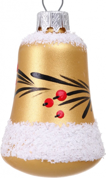 Декорация новогодняя Колокольчик средний Декор в ассортименте 