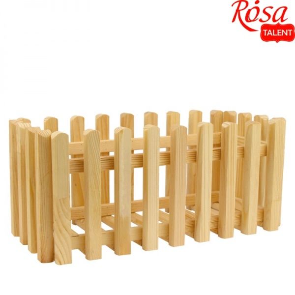 Ящик деревянный прямоугольный 41х19х18 см сосна Rosa Talent 