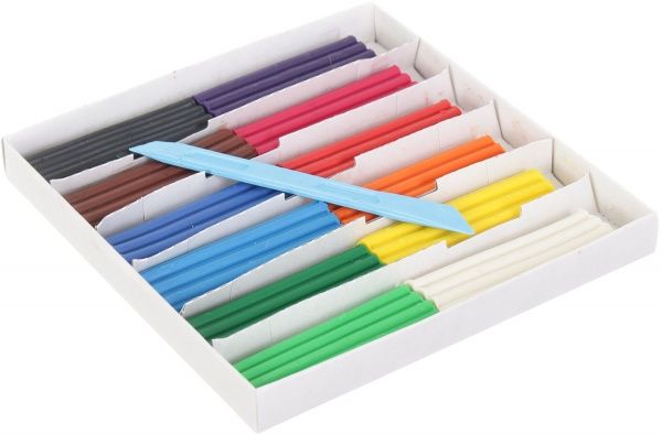 Пластилин восковый Cat 12 цветов Nota Bene