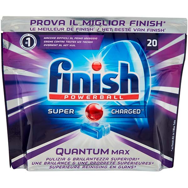 Таблетки для ПММ Finish QUANTUM max 20 шт.