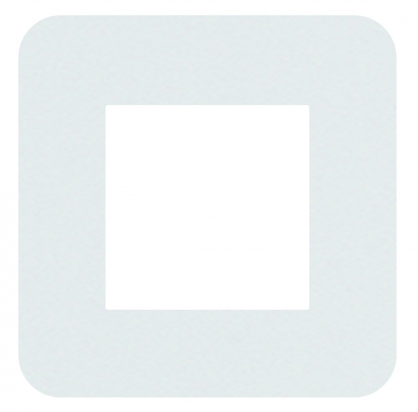 Рамка одноместная Efapel Latina горизонтальная белый 42910 TBR