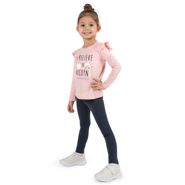 Джемпер для девочки Funtime Unicorns р.122 розовый 