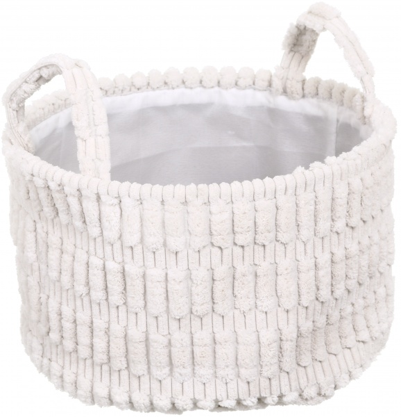 Кошик Velvet L 30х18 см EG92598W білий 