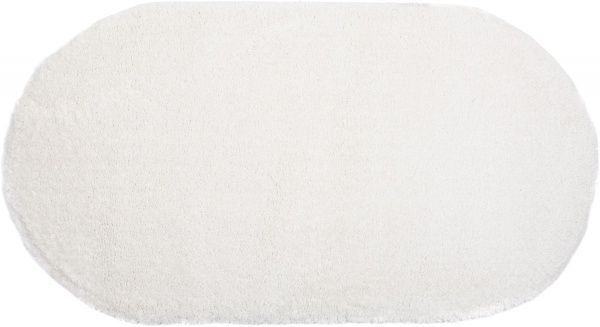 Килим Ozkaplan Karpet Gold Shaggy O білий 0,8х1,5 м