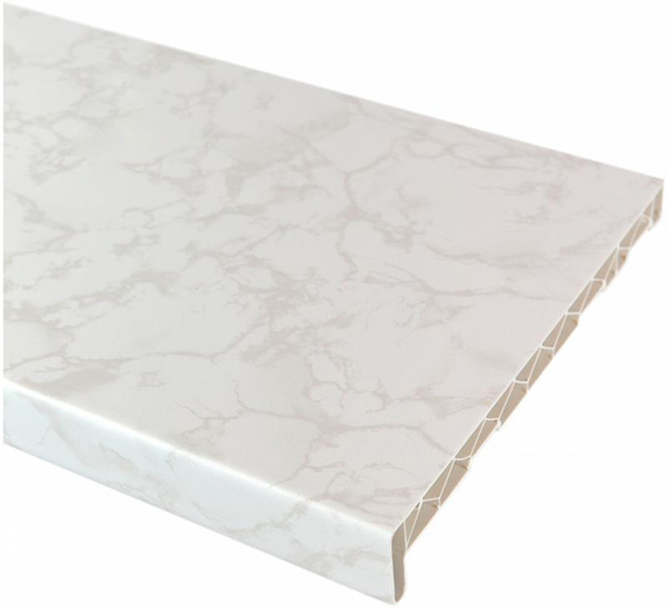 Підвіконня Brilliant® ПВХ 300 мм мармур