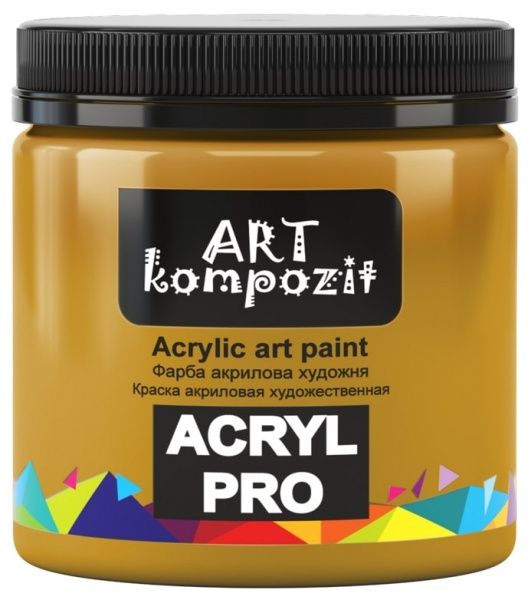 Краска акриловая 131 охра желтая 430 мл ART Kompozit