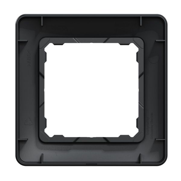 Рамка одномісна Schneider Electric Sedna Design універсальна чорний SDD314801