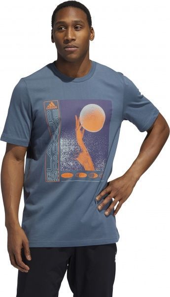 Футболка Adidas LAYUP CRAZE TEE GE4488 2XL блакитний