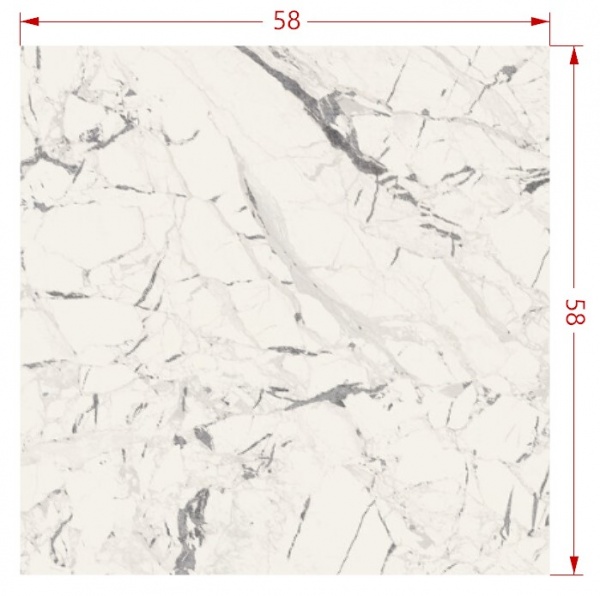 Плитка Палаіс Бланко 58x58 