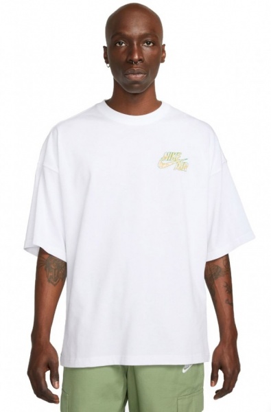 Футболка Nike M NSW TEE OS BRANDRIFFS LBR FB9817-100 р.L білий