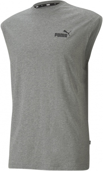 Майка Puma ESS SLEEVELESS TEE MEDIUM GRAY HEATHER 58673803 р.L сірий