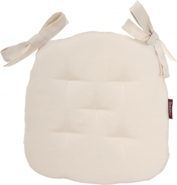 Подушка на стул Трапеция серия I 38х38,5х4 см беж