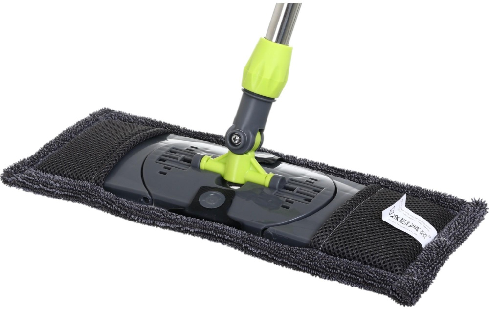 Комплект швабра и ведро с механическим отжимом для пола OBERY 2 в 1 16 см в ассортименте