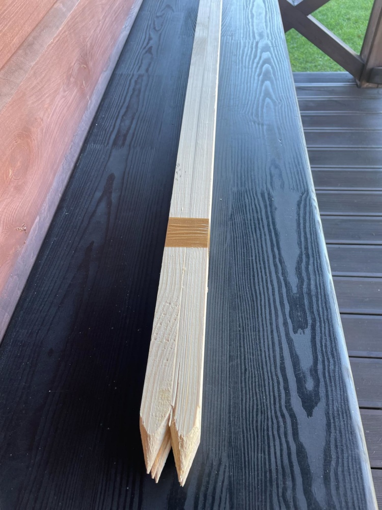 Стовпчик для огорожі 1500х25х20 мм