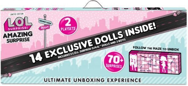Ігровий набір L.O.L. SURPRISE! з ляльками Дивовижний сюрприз