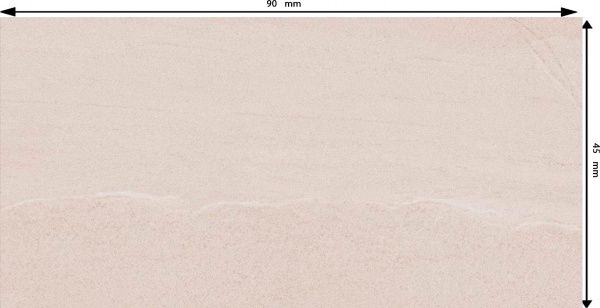 Плитка Zeus Ceramica Calcare White ZBXCL0BR 45x90 