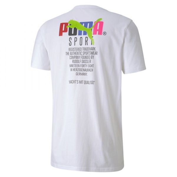 Футболка Puma Graphic Tee TFS 59716752 L білий