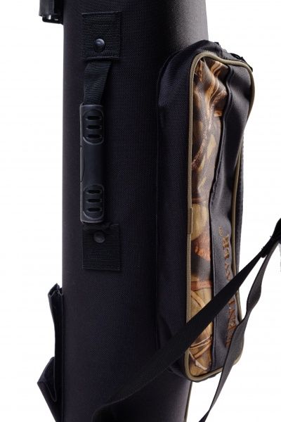 Чохол для вудилища KENT&AVER напівжорсткий №12 чорний 145 см