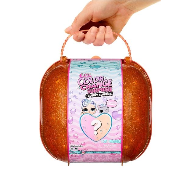 Кукольный набор L.O.L. SURPRISE! серии Color Change Малышка Кэп с котенком