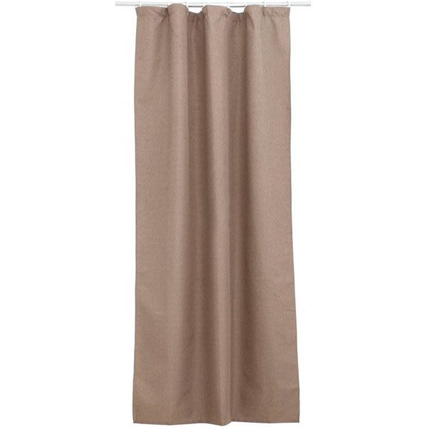 Штора-блэкаут Underprice Faux Linen натуральная 150x275 см