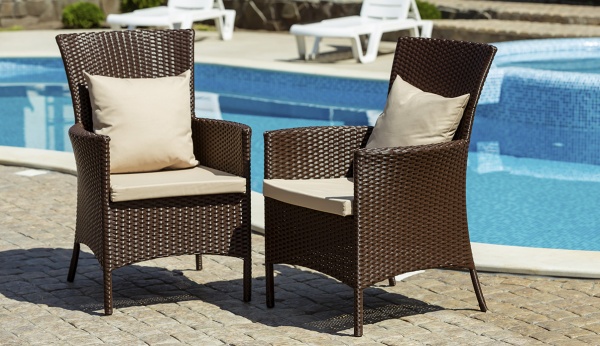 Комплект меблів TERICO Мілано на 6 персон коричневий 