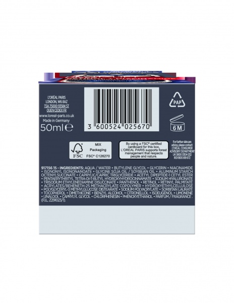 Крем для лица ночной L'Oreal Paris R Revitalift Лазер с ретинолом и никотинамидом 50 мл