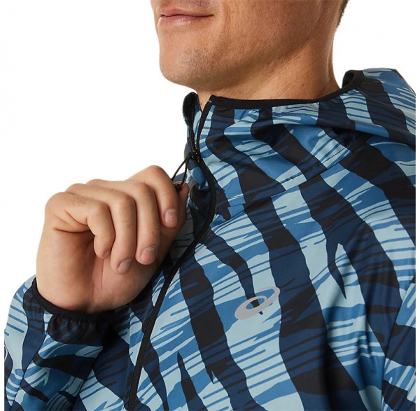 Анорак Asics WILD CAMO ANORAK 2011C479-400 р.L зелений