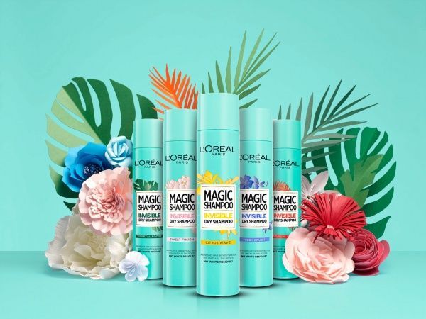 Сухой шампунь L'Oreal Paris Magic shampoo Трояндова спокуса 200 мл 