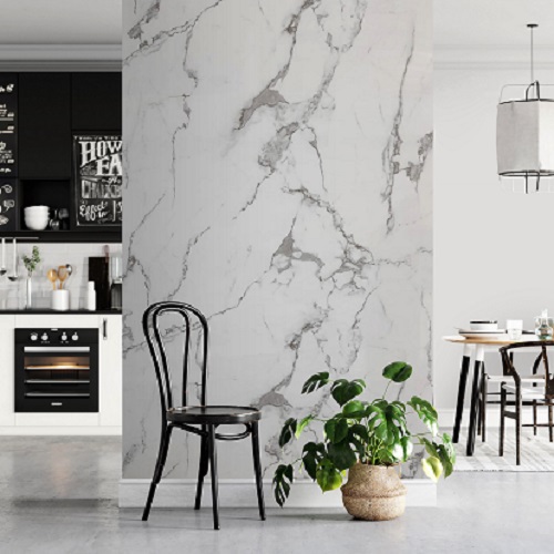 3D-панель с ПВХ Armada 2800x1220x3 мрамор белый ARM 280-01