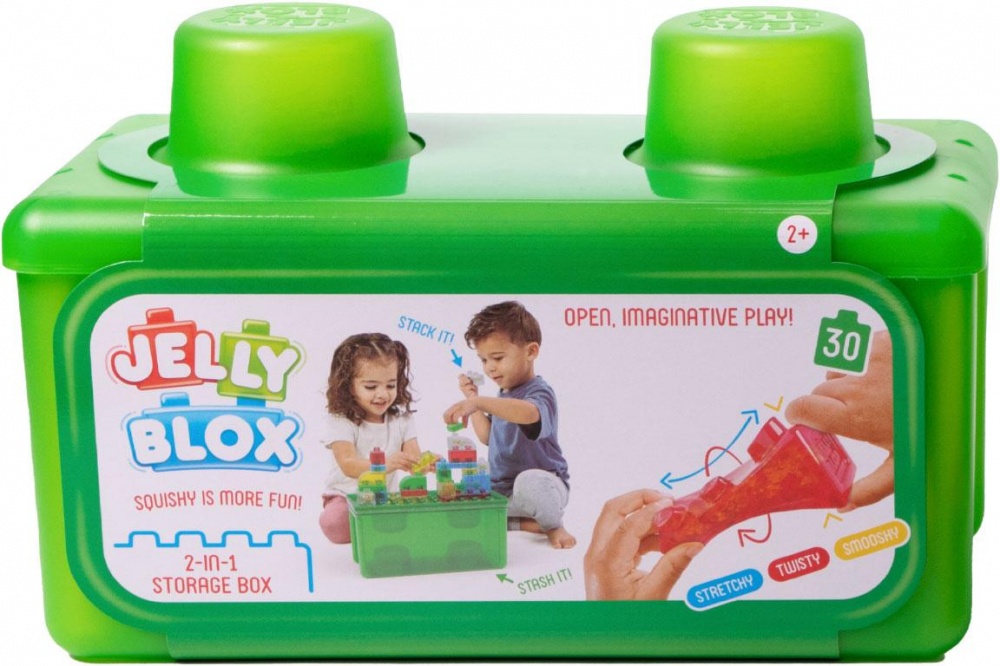 Конструктор Jelly Blox В кейсі 2 в 1 будуй-складай 931693