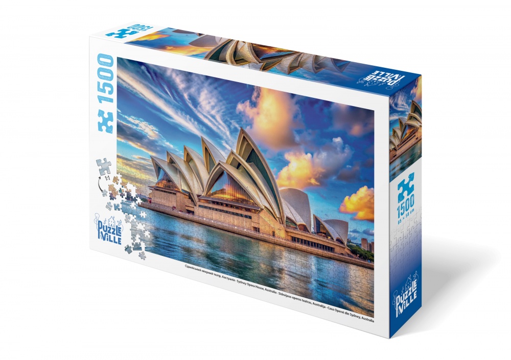 Пазл PUZZLEVILLE Сиднейский оперный театр, Сидней, Австралия 1500 элементов PZL1500_6