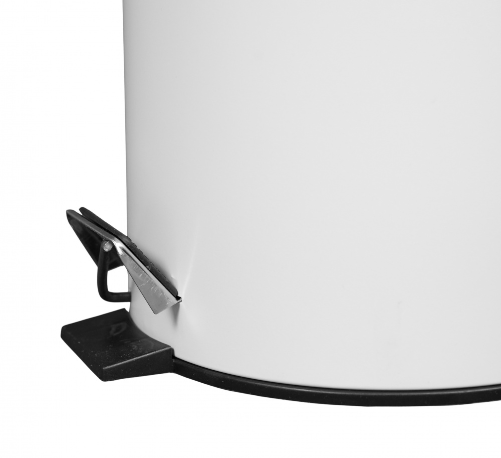 Відро з педаллю Fabrika BAMBOO 5 л Soft Close White (FK-SB3002W)