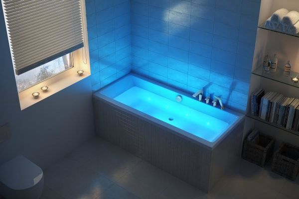 Ванна акрилова Excellent Pryzmat WAEX.PRY19WH 190x90 з ніжками