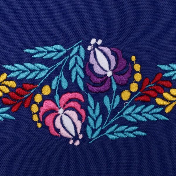 Юбка для девочек на резинке Україна р.134-140 синий электрик С011Д 