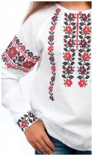 Блуза Едельвіка 248-19/09 р.134 білий 248-19/09 