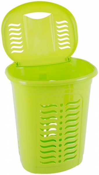 Кошик для білизни 42 л, салатова