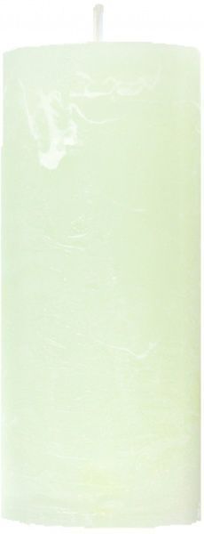 Свеча Цилиндр светло-зеленая пастель С07*15/1-6.7 Candy Light