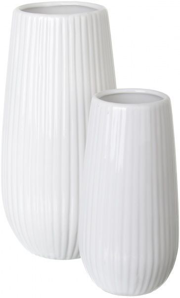 Ваза 12x25 см біла Dehua