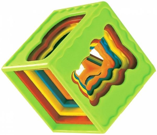 Игрушка развивающая Bebelino кубики-пирамидка 57028