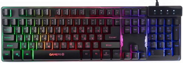 Клавіатура ігрова GamePro Nitro+ USB (GK576) black 