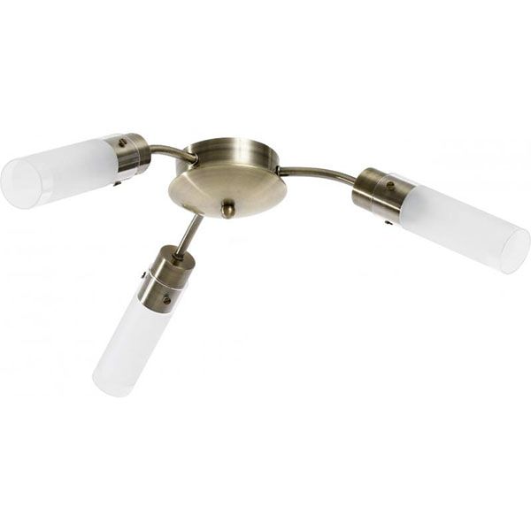 Люстра потолочная Accento lighting Sakura 3xE14 античная латунь ALHu-HKC31607-3AB 
