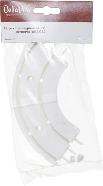 Поворот Bella Vita ОМ2 внутрішній подвійний набірний білий 