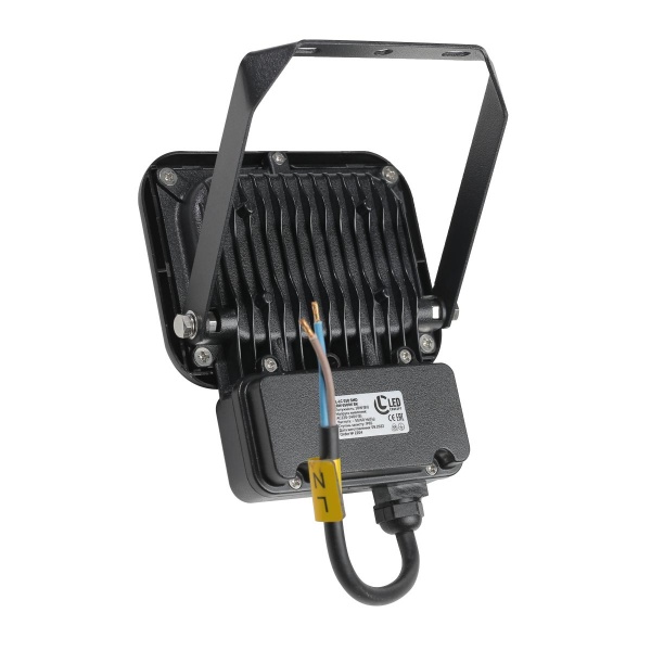 Прожектор з датчиком руху LED CONCEPT FL-LC 10 Вт IP65 чорний 