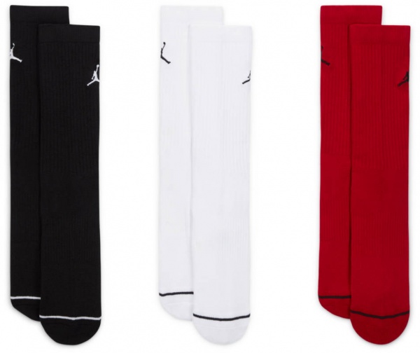 Шкарпетки Nike JORDAN DX9632-902 р.XL різнокольоровий