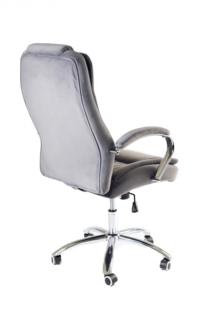Крісло офісне Tehforward Калі Велюр сірий