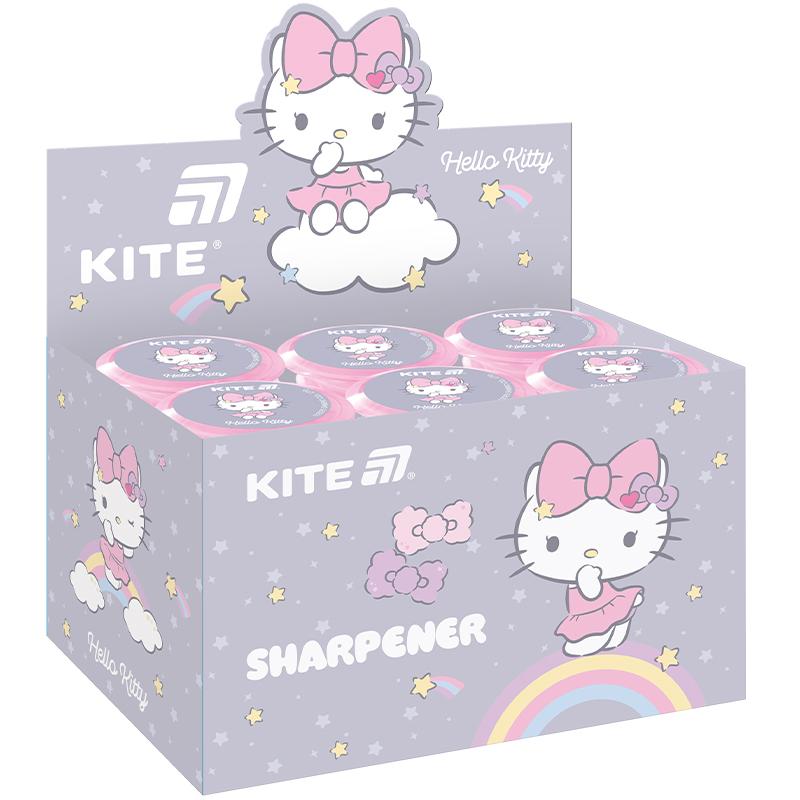 Точилка с контейнером круглая Hello Kitty HK25-117 KITE