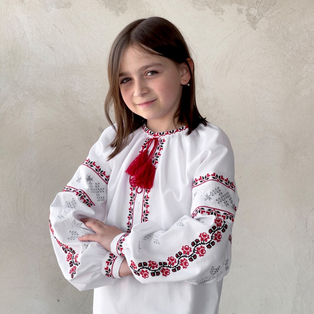 Сукня Едельвіка р.146 білий 162-25/09