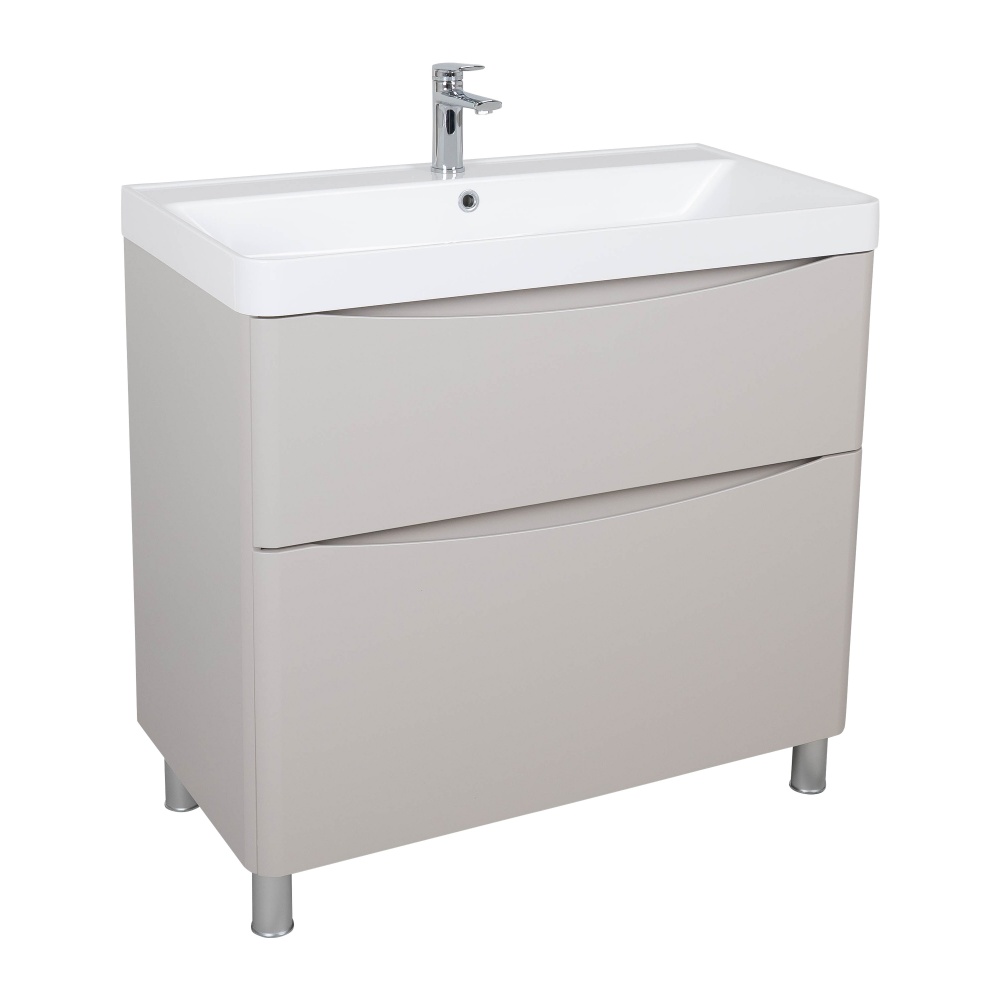 Тумба на ножках Aqua Rodos Vista Kashemir с умывальником Deep 90 см