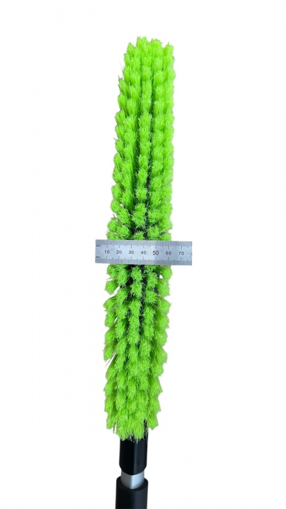 Телескопическая щетка TIMEAUTO 90-128 см с поворотной головкой и скребком